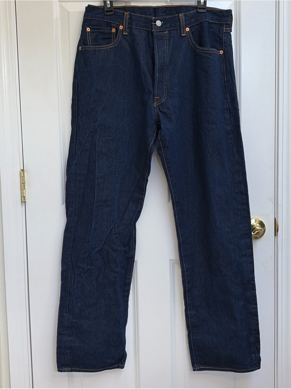 Levi 501 Waterless Classic Straight-Leg Men's Jeans. Size W36 L34.